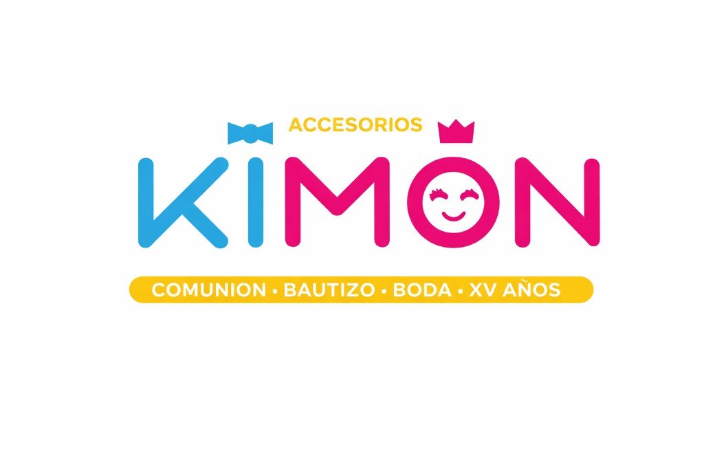 KIMON Accesorios — Comunión, Bautizo, Boda y XV Años
